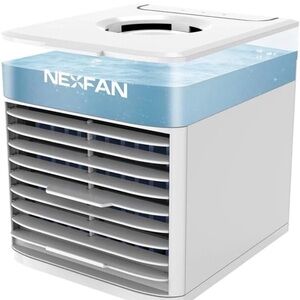 New Open Box Newfan ultra Home Mini Air Conditioner White- 3 Speed- 7
Color LED
